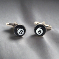 8 Ball Pool Cufflinks (Online Exclusive)
