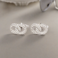 Boodle Crystal Cufflinks
