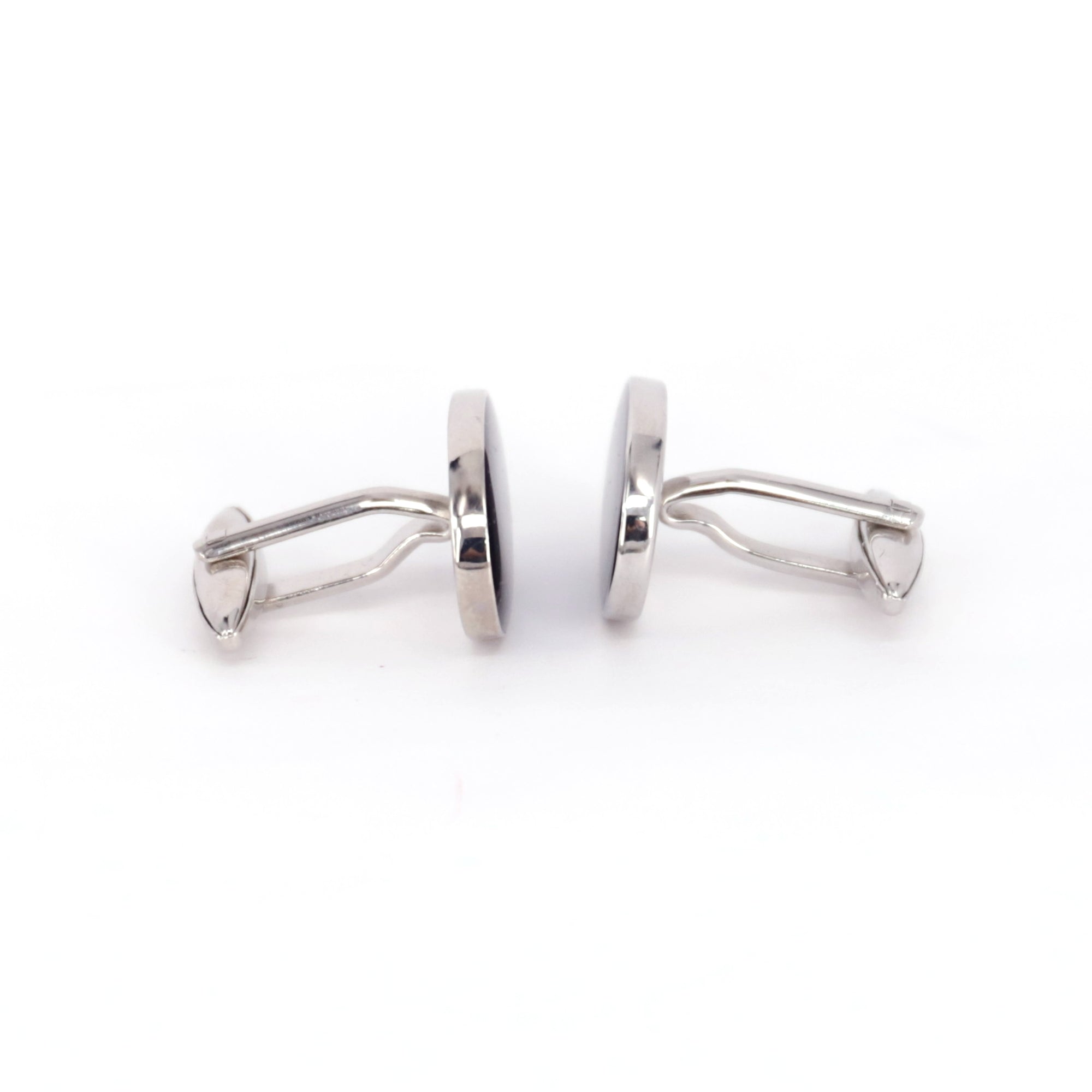 Oval Enamel Purple Cufflinks (Online Exclusive)