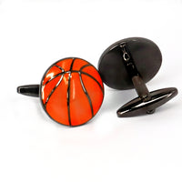 MarZthomson Basketball orange with gun metal Cufflinks (Online Exclusive)