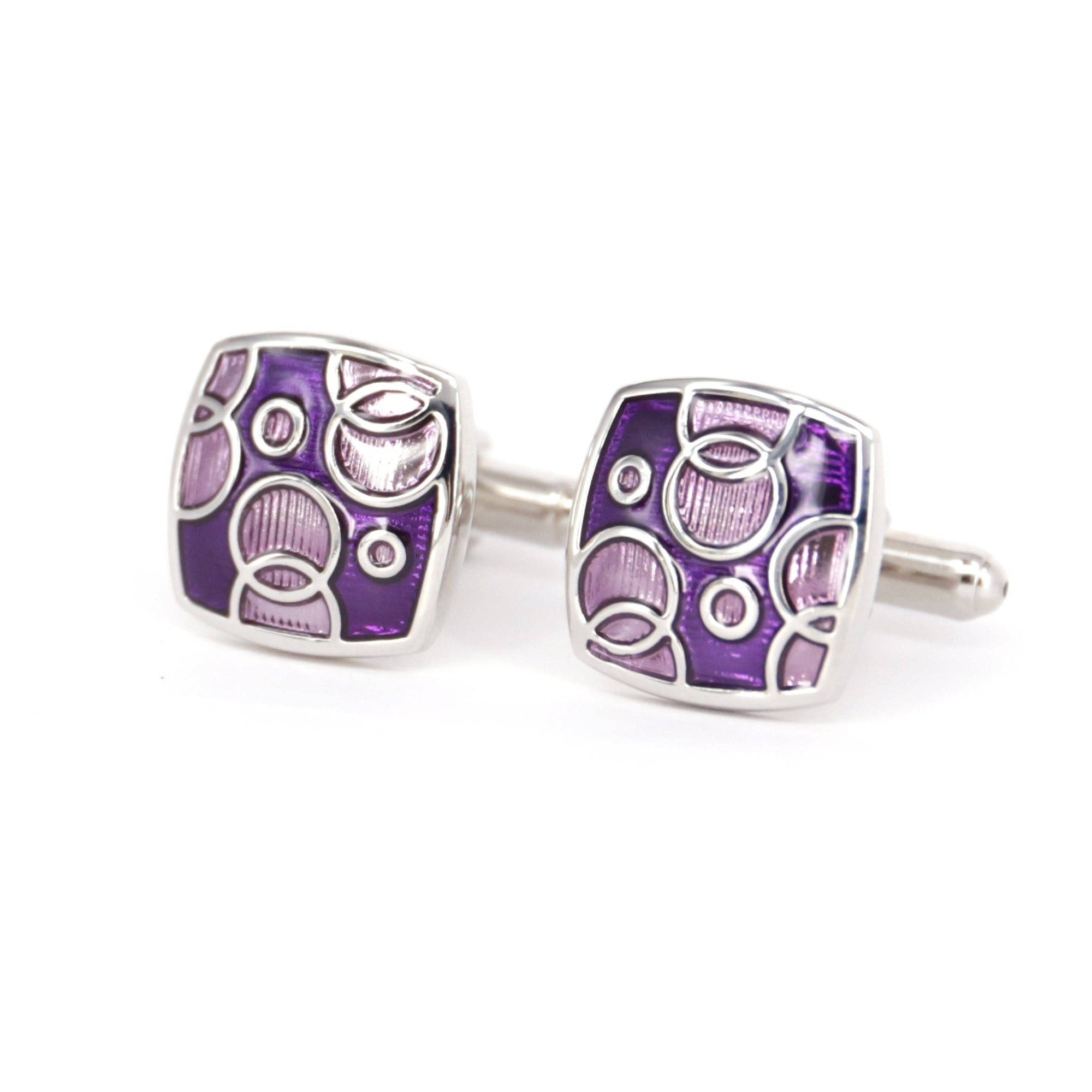 Purple  Bubble Dream Cufflinks