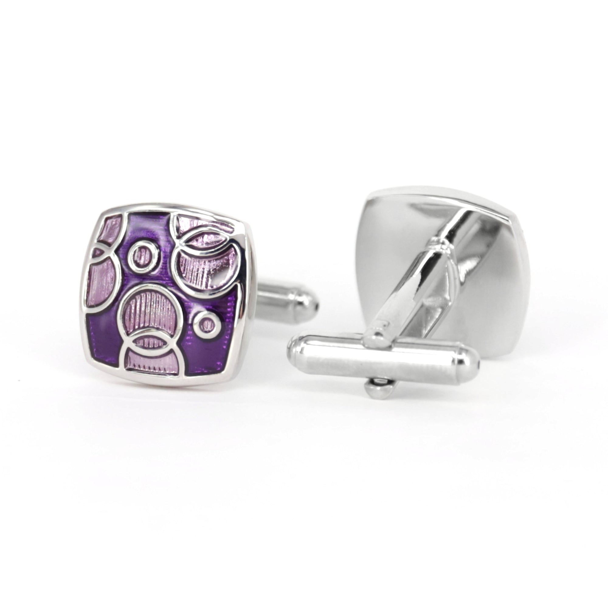 Purple  Bubble Dream Cufflinks