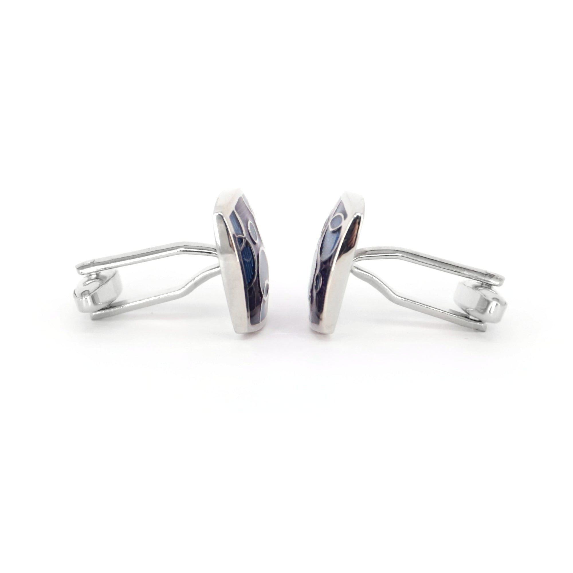 Purple and Blue Bubble Dream Cufflinks