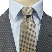 Orobianco L'unique solid Color Necktie with Honeycomb