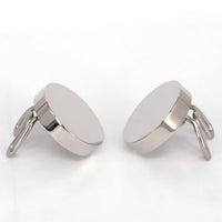 Aurum  Button Plan Silver With Stands