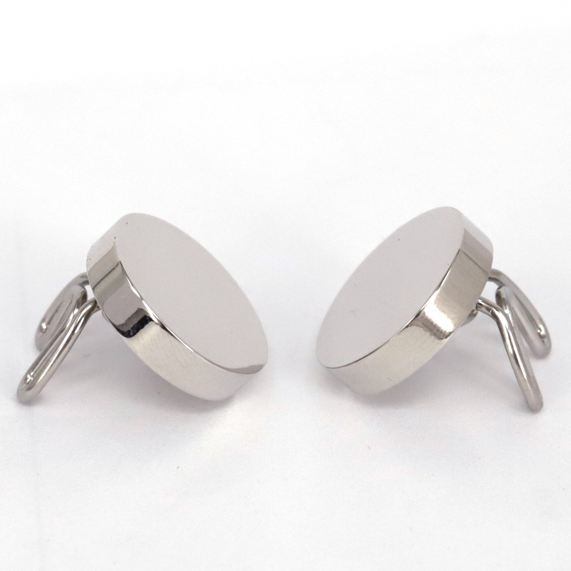 Aurum  Button Plan Silver With Stands