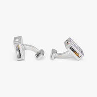 Palladium Plated Maxi Gear Cufflinks