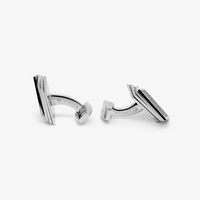 Playing Card Cufflinks in Palladium Plated