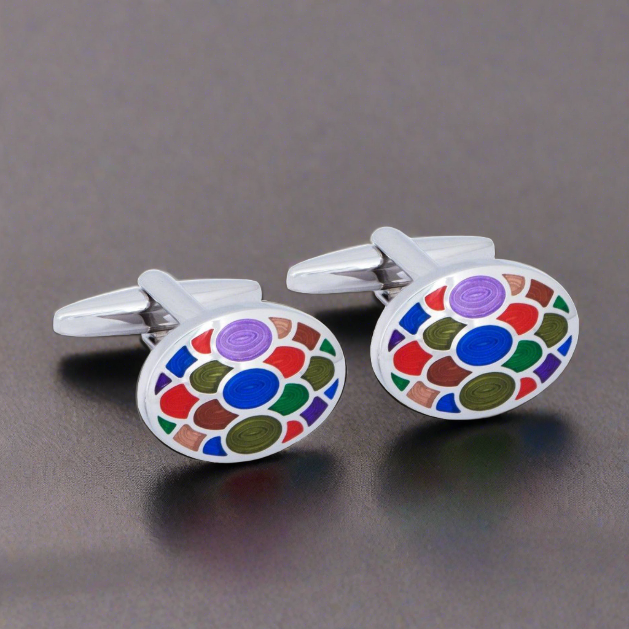 Colourful Pop Cufflinks (Online Exclusive)