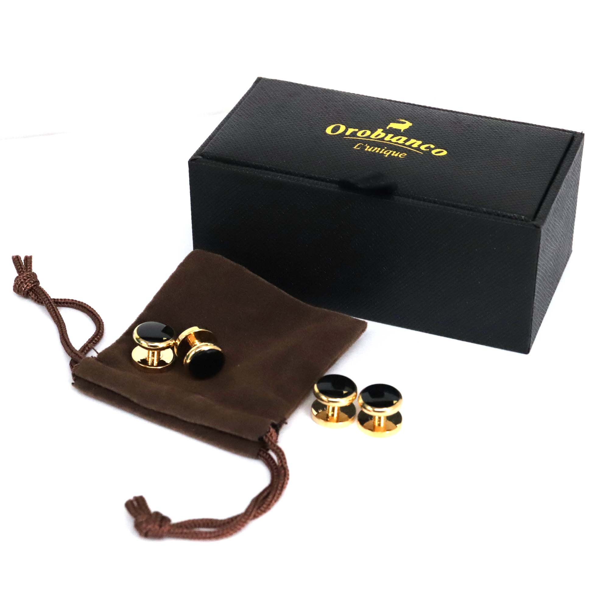 Men's Tuxedo Studs without cufflinks Orobianco (Online Exclusive)