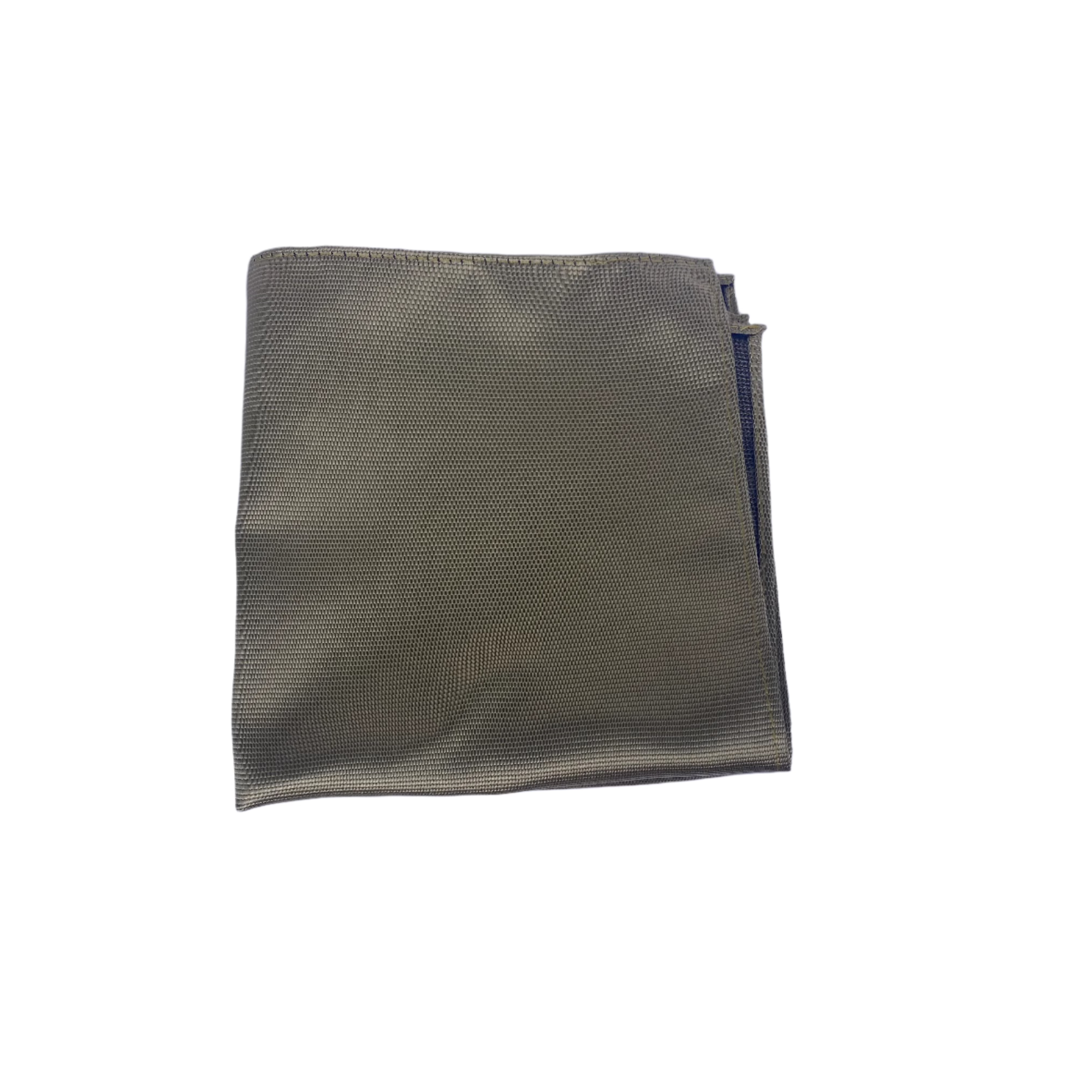 Gold Colour Horizontal twille Hanky 31 x 31 cm