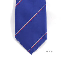 White and Red stripe with Light Blue background