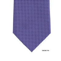 Small squared geometric necktie in Purple