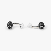 Carbon Infinity Talisman Cufflinks