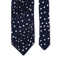 Stefano Cau Navy Blue polka dot