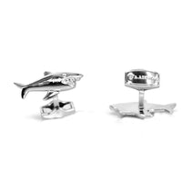 Azthom Silver Shark Cufflinks