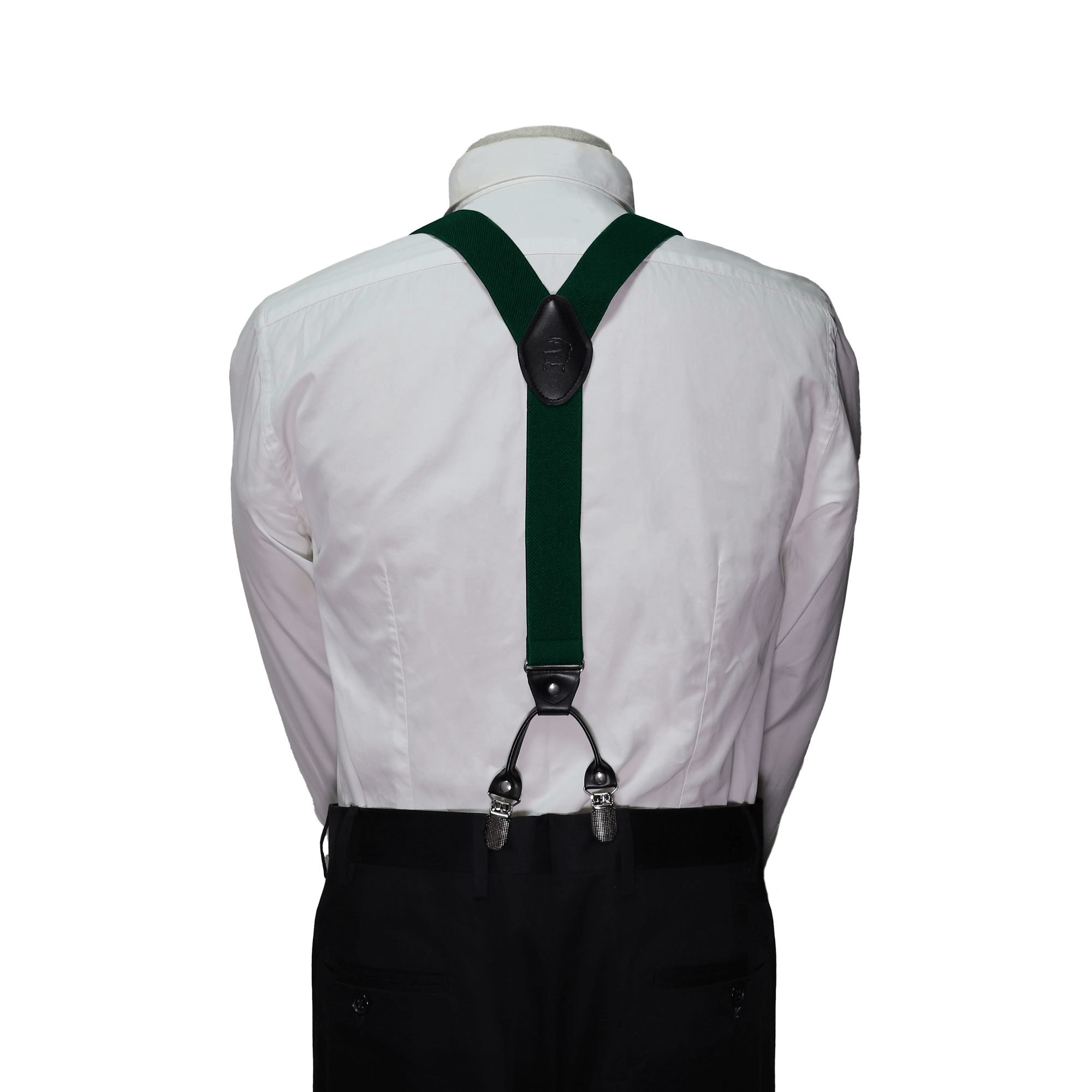 Orobianco Suspender Striped Solid Color Clip