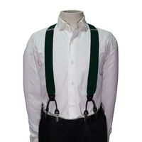 Orobianco Suspender Striped Solid Color Clip