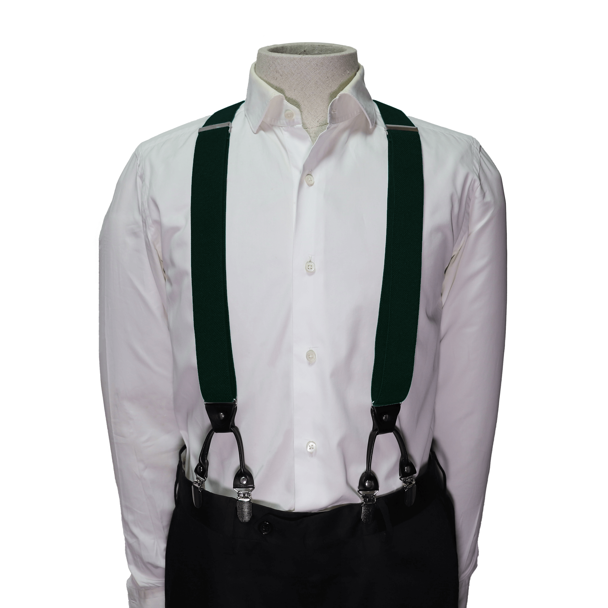 Orobianco Suspender Striped Solid Color Clip