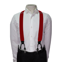 Orobianco Suspender Striped Solid Color Clip