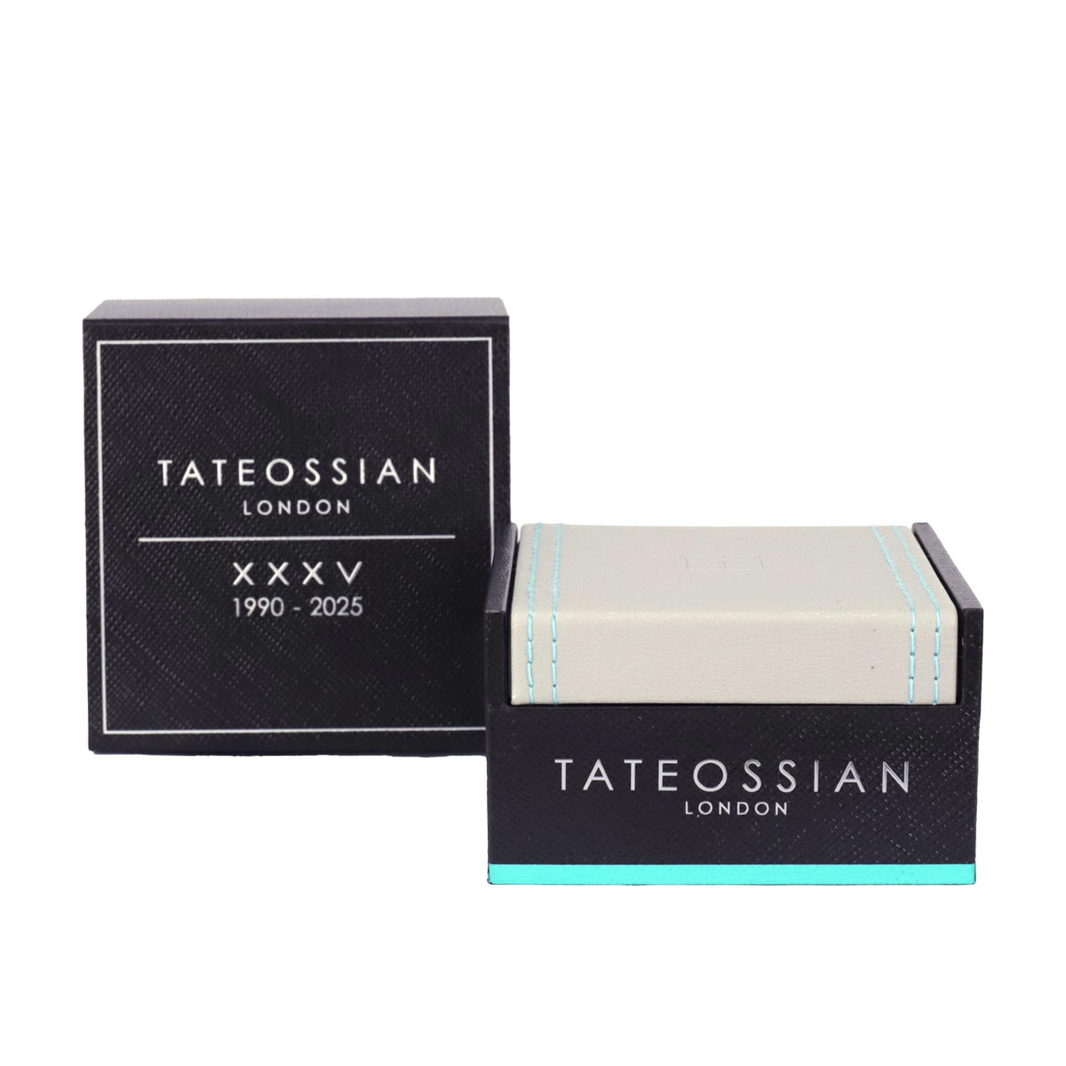 Bullseye Cufflinks And Studs Set With White Mother of Pearl