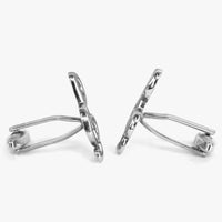 Marzthomson Musical Knot Cufflinks in Silver (Online Exclusive)