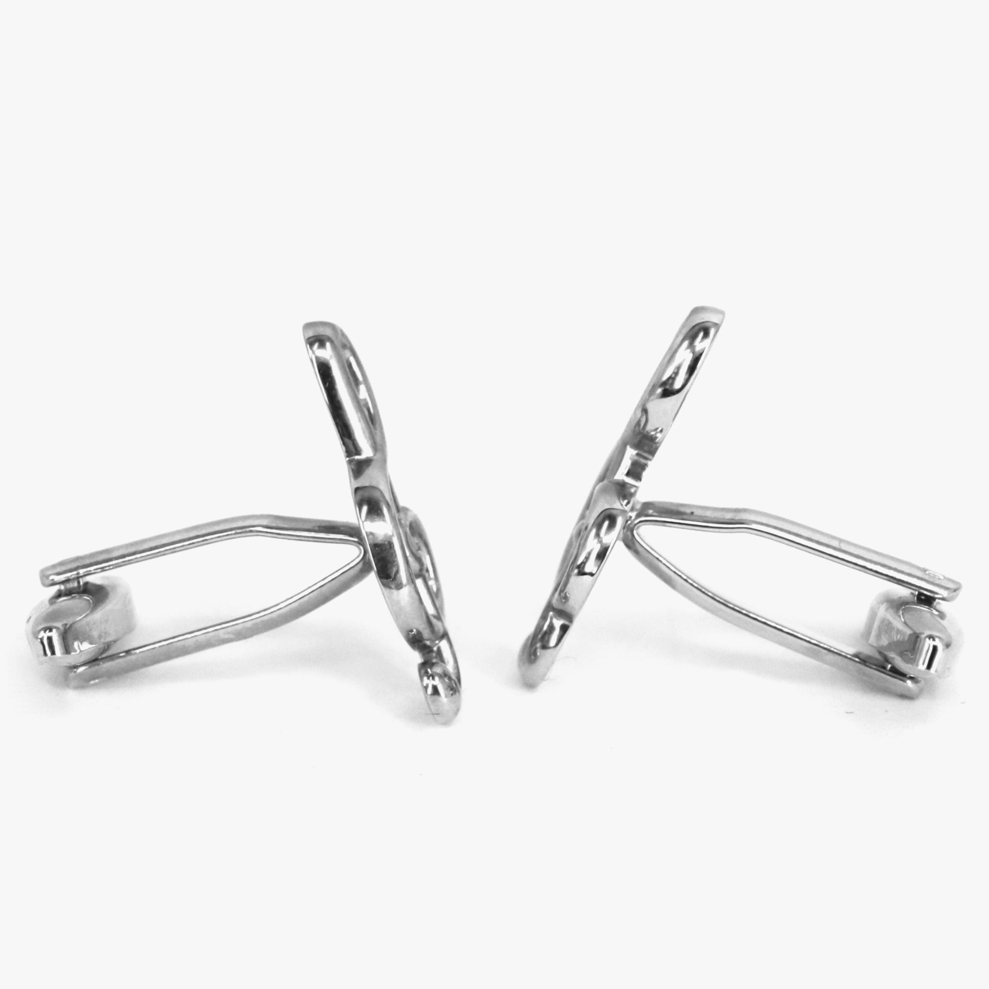 Marzthomson Musical Knot Cufflinks in Silver (Online Exclusive)