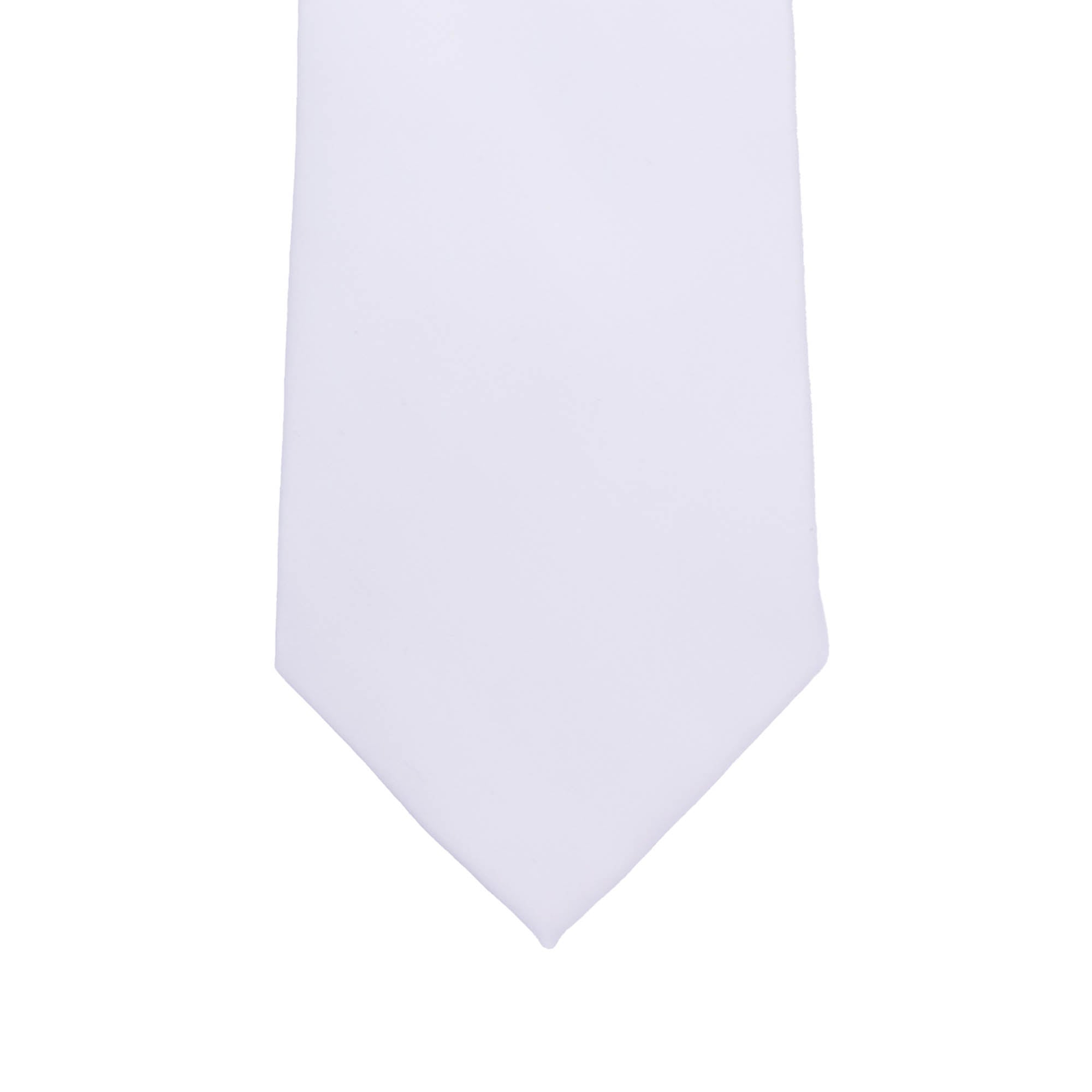 Orobianco L'unique 缎面黑色领带 -8cm