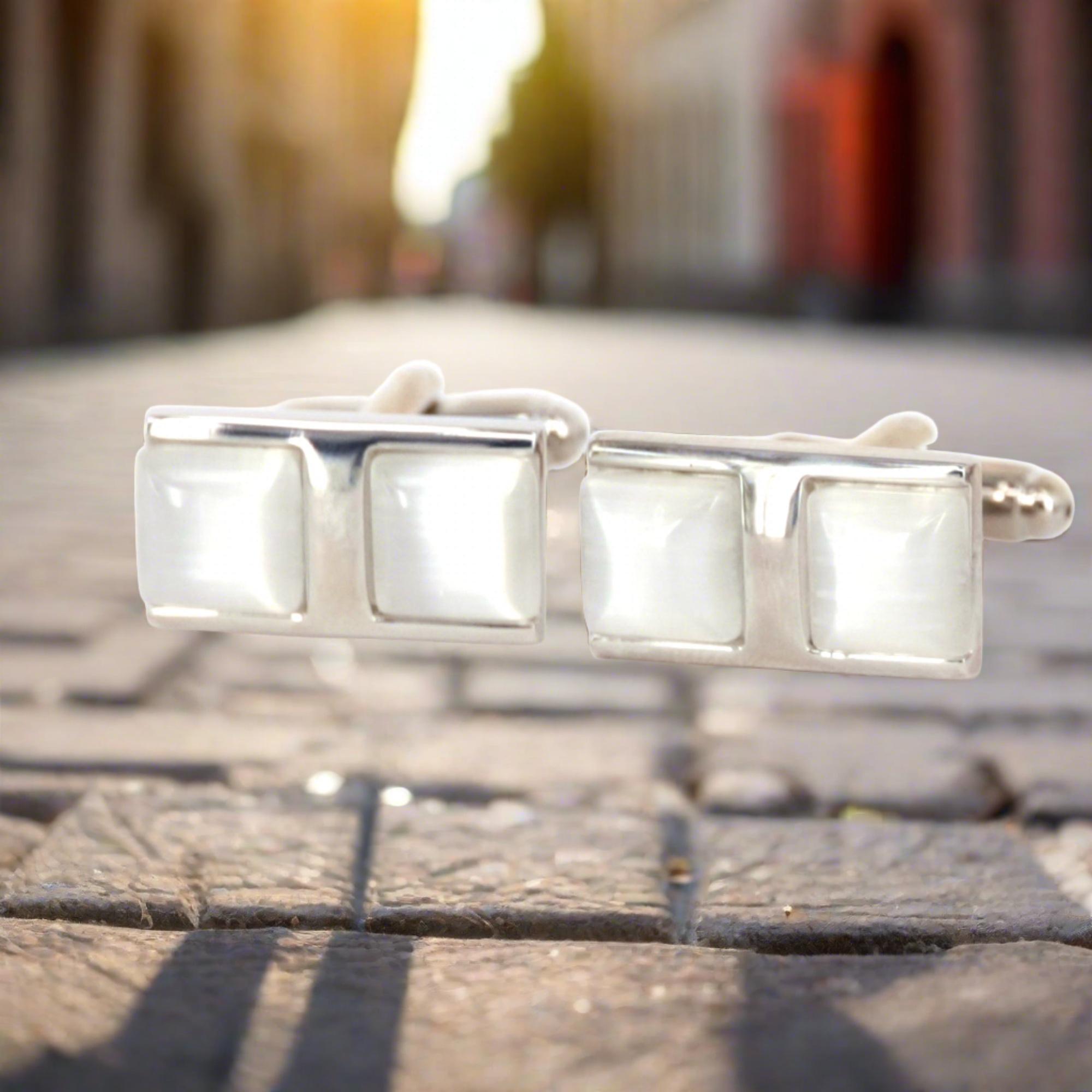 2 Twin fiber glass in White Rectangular (Online Exclusive)