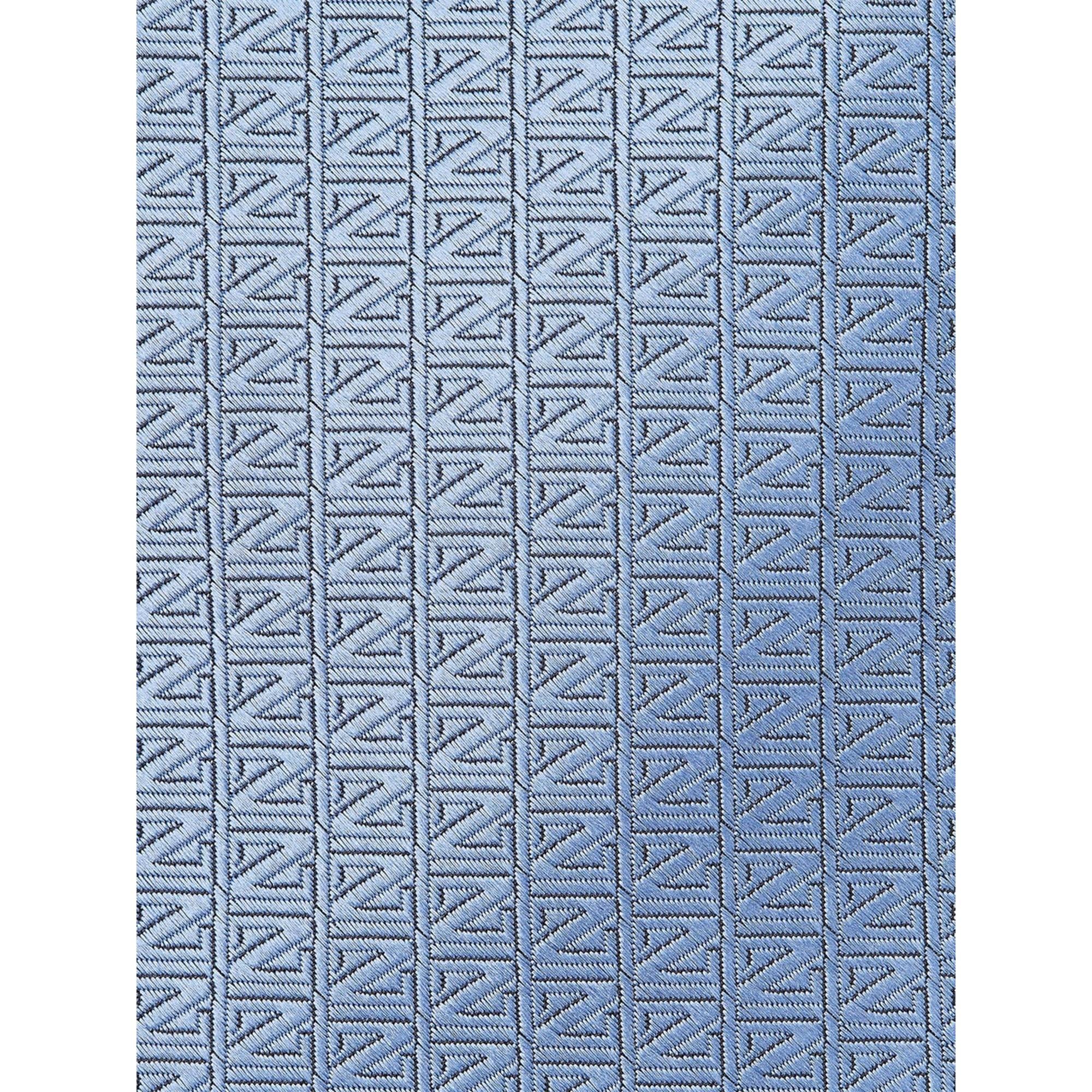 LIGHT BLUE NATURAL SILK TIE