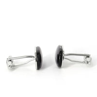 Oval Shape fiber optic Cufflinks (Online Exclusive)
