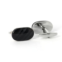 Oval Shape fiber optic Cufflinks (Online Exclusive)