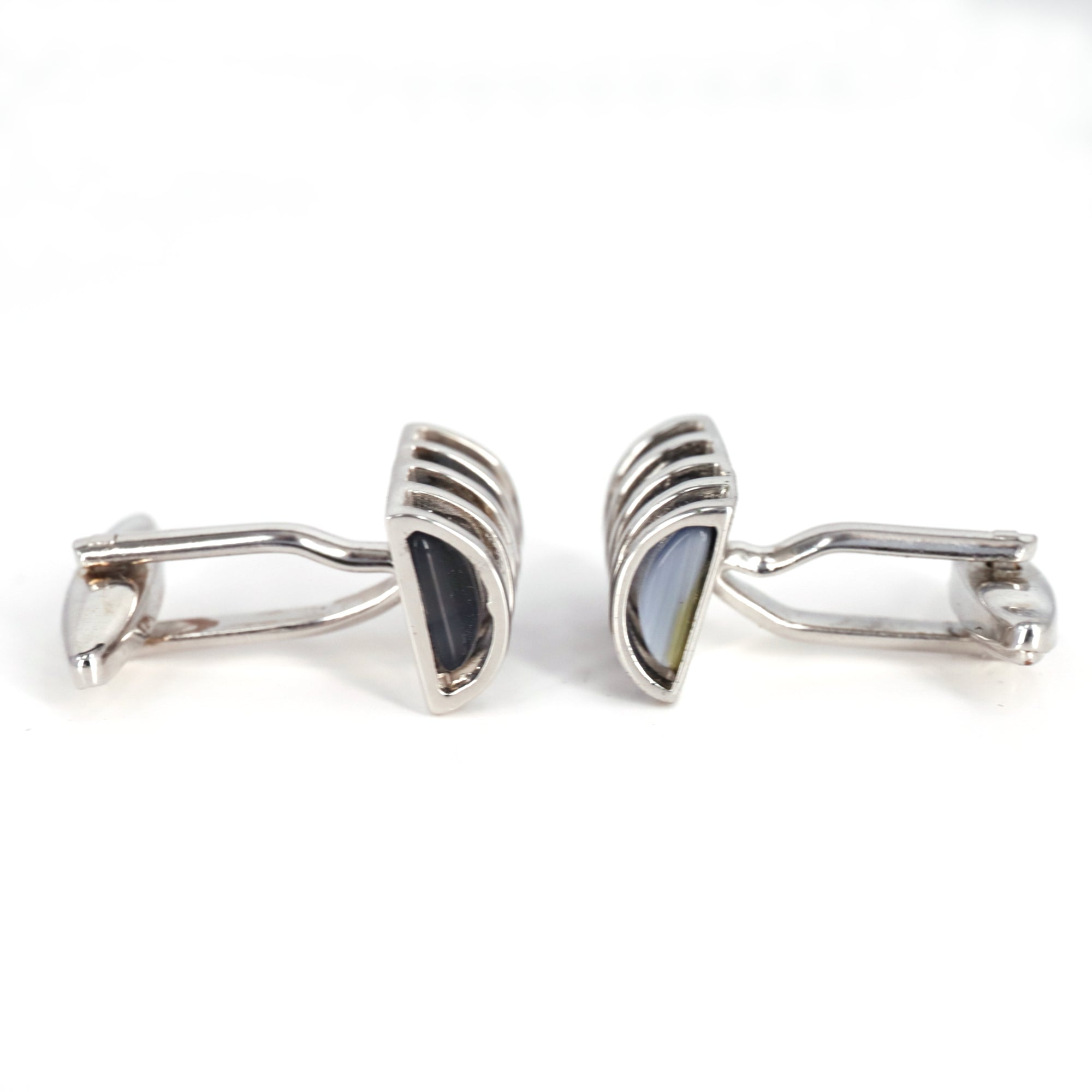 Grill and Bar Cufflinks in Grey (Online Exclusive)
