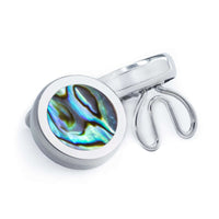 Abalone Shell Pearl Button Covers-Button Covers-A.Azthom-Cufflinks.com.sg