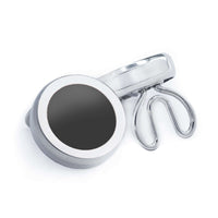 Classic Round Black Button Covers-Button Covers-A.Azthom-Cufflinks.com.sg