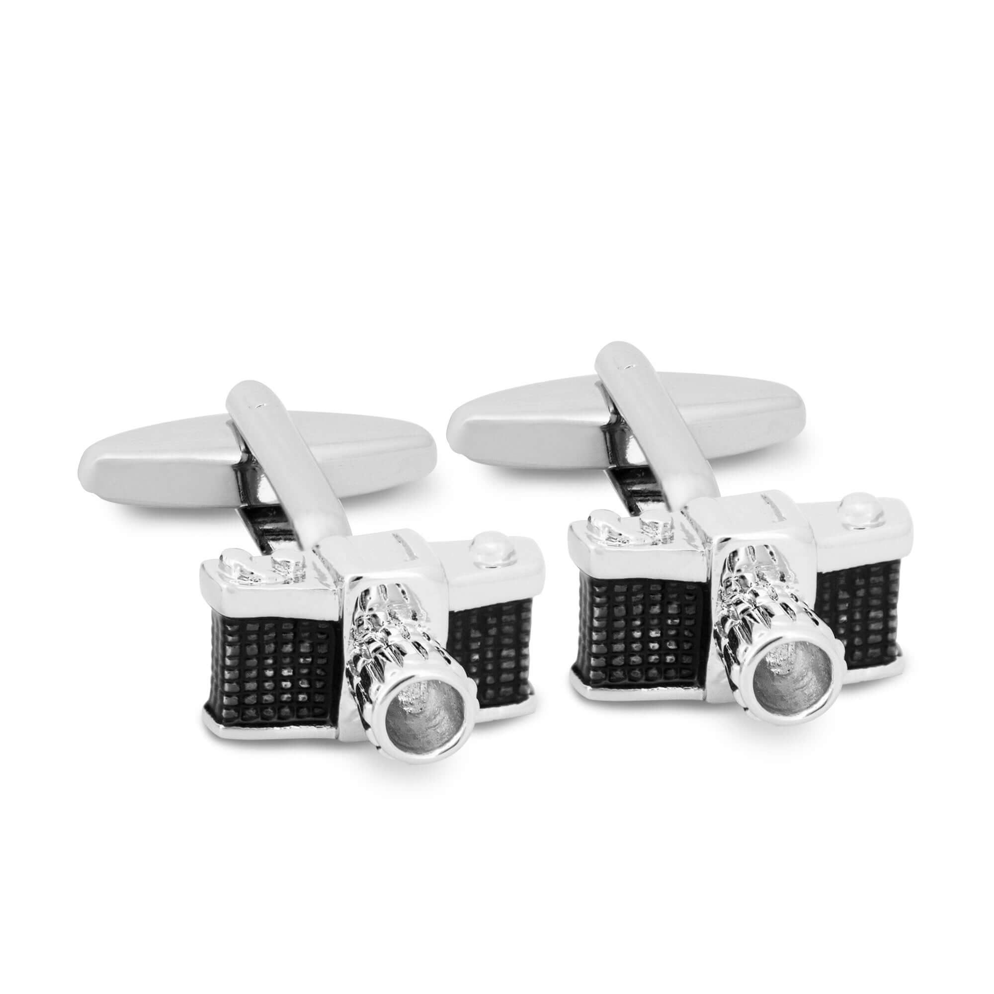 Black Camera Cufflinks-MarZthomson-Cufflinks.com.sg