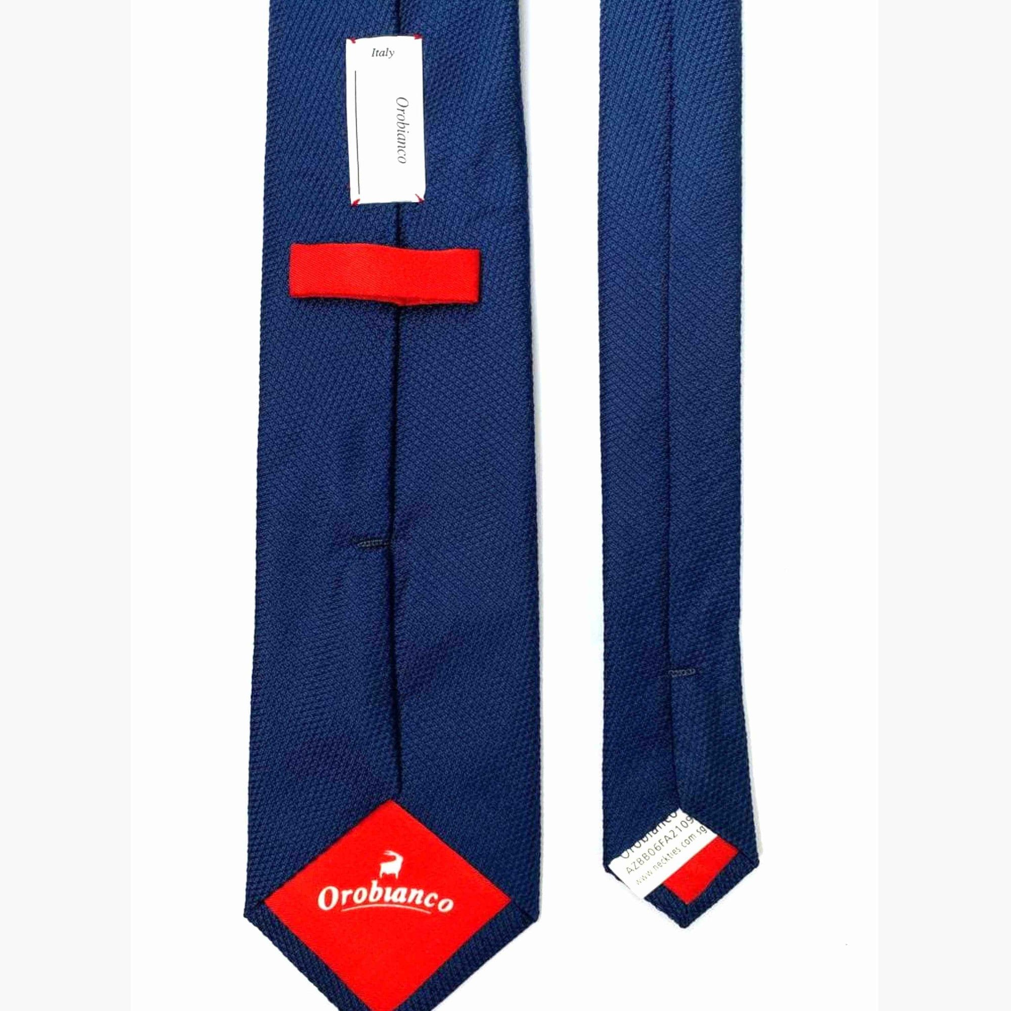 Blue Orobianco Necktie-Orobianco L'unique-Cufflinks.com.sg