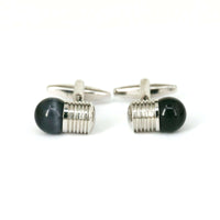 Bulb Cufflinks - idea-Cufflinks.com.sg