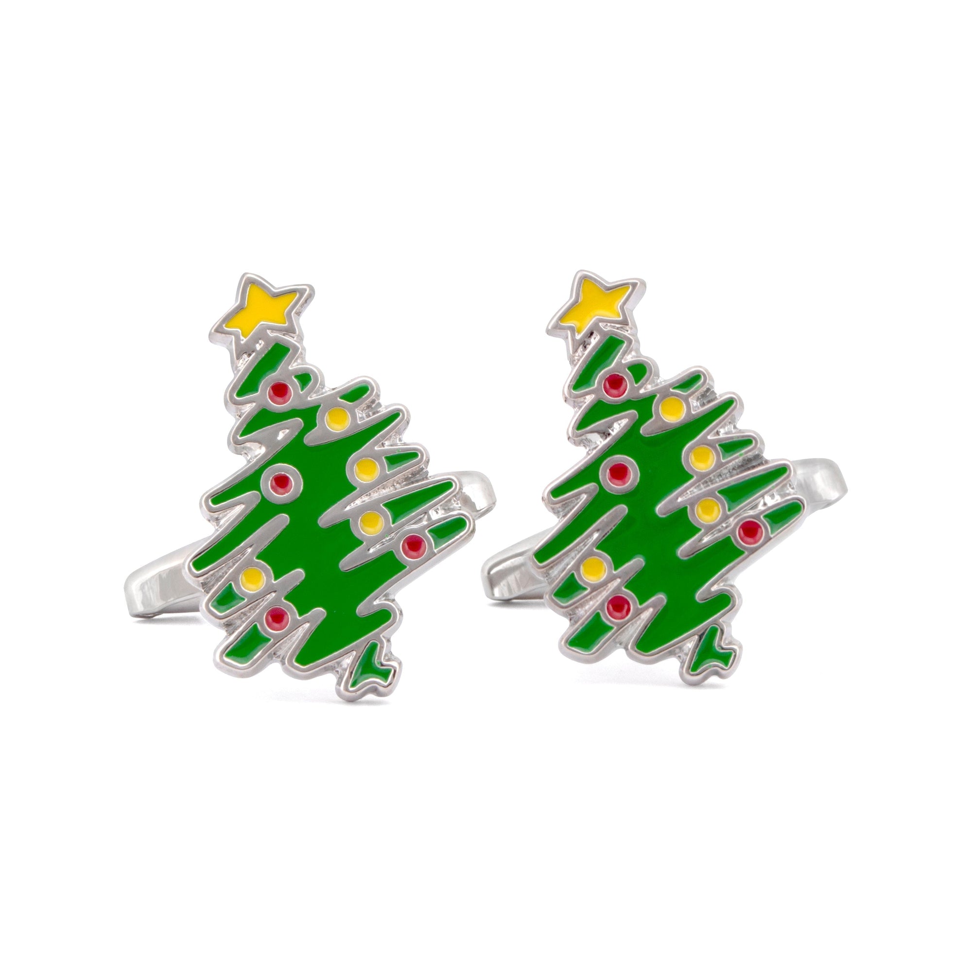 Christmas Tree Cufflinks F-Cufflinks.com.sg