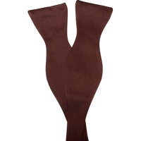 Church's Maroon Satin Bow Tie (Self /Ready) - Butterfly-Bow Ties-Church's-Cufflinks.com.sg