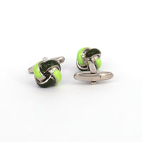 Color Knot Cufflinks-Cufflinks.com.sg