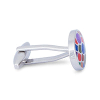 Colourful Pop Cufflinks-Cufflinks.com.sg
