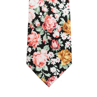 Cotton Floral Tie-Cufflinks.com.sg | Neckties.com.sg