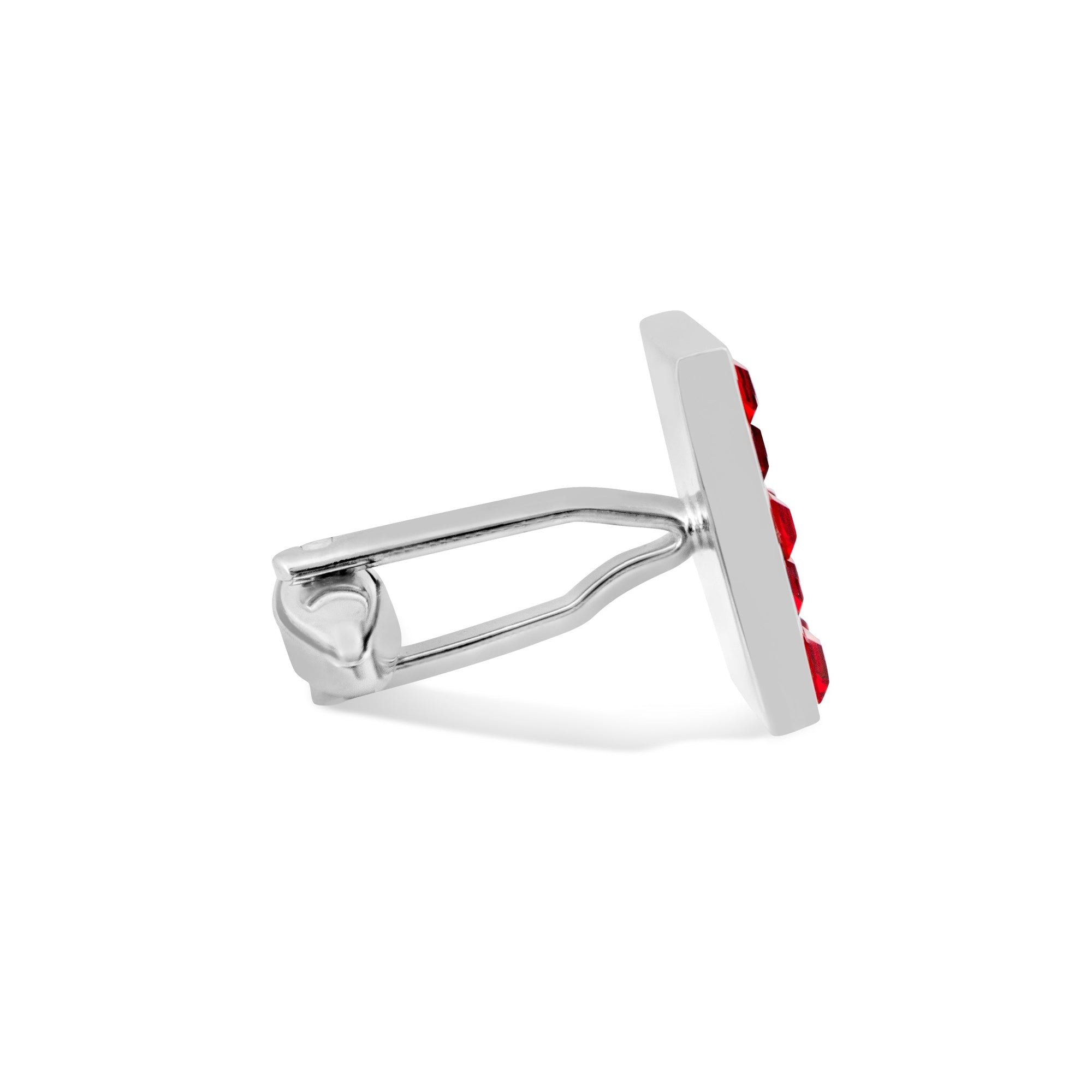 Crystal Checkered Pattern Cufflink F-Cufflinks.com.sg