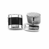 Cuboid Onyx Cufflinks M-Cufflinks.com.sg