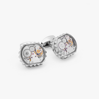 Diamond Giza Skeleton Cufflinks-Cufflinks-Tateossian-Cufflinks.com.sg