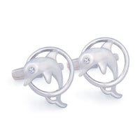 Dolphin Cufflinks-Cufflinks.com.sg