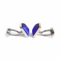 Fiber Glass (Small) Square Cufflinks A-Cufflinks.com.sg