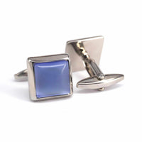 Fiber Glass (Small) Square Cufflinks A-Cufflinks.com.sg