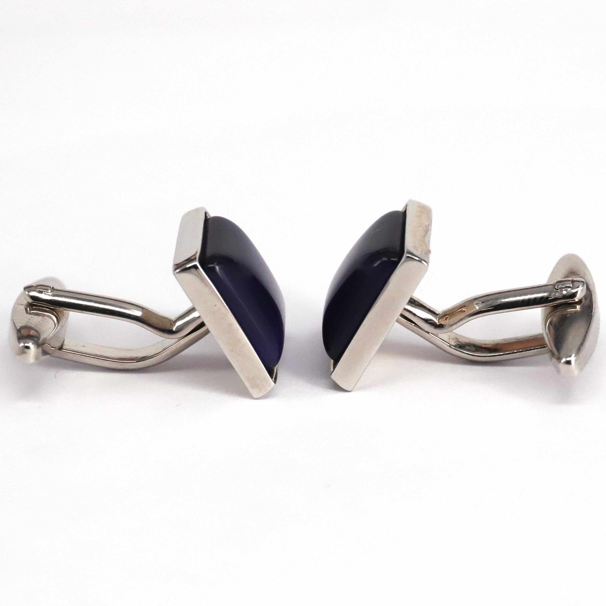 Fiber Glass (Small) Square Cufflinks A-Cufflinks.com.sg